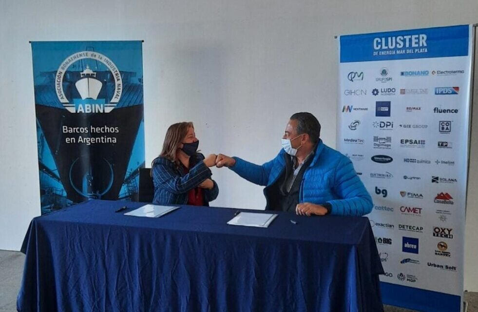 Importante acuerdo entre la Asociación Bonaerense de la Industria Naval y el Clúster de Energía de Mar del Plata