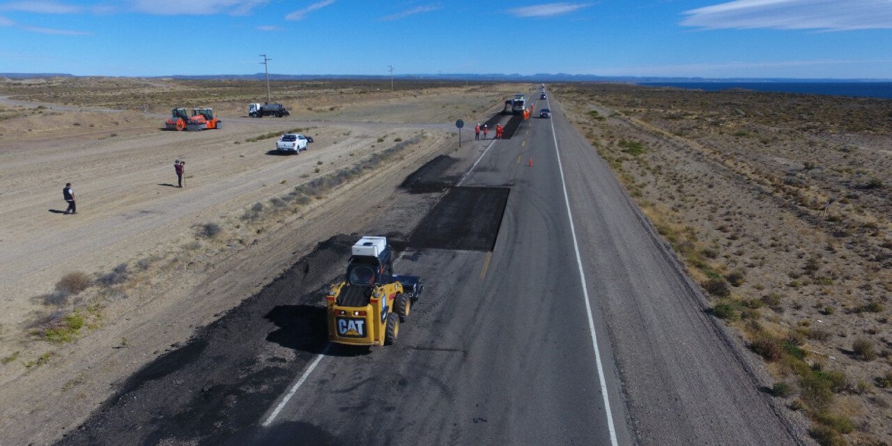 Repavimentación de un tramo de 54 kilómetros de la RN3