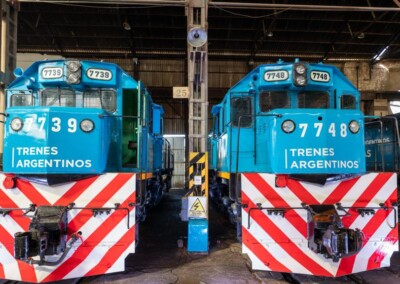 Trenes Argentinos se moderniza con repuestos y locomotoras chinas