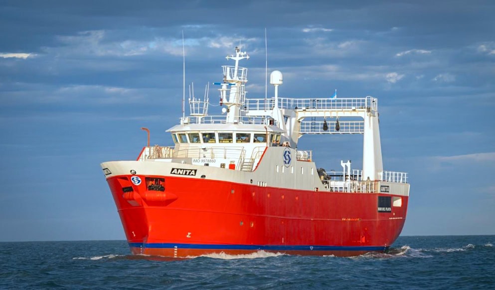 Exitosa prueba de navegación del buque pesquero “Anita” construido por el Astillero SPI