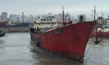 Puerto Mar del Plata: El Buque Pesquero “Sirius” forma parte del Parque Submarino Cristo Rey