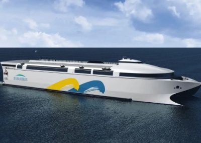 Buquebus firma la primera “Operación Azul” para transporte marítimo y eléctrico del mundo