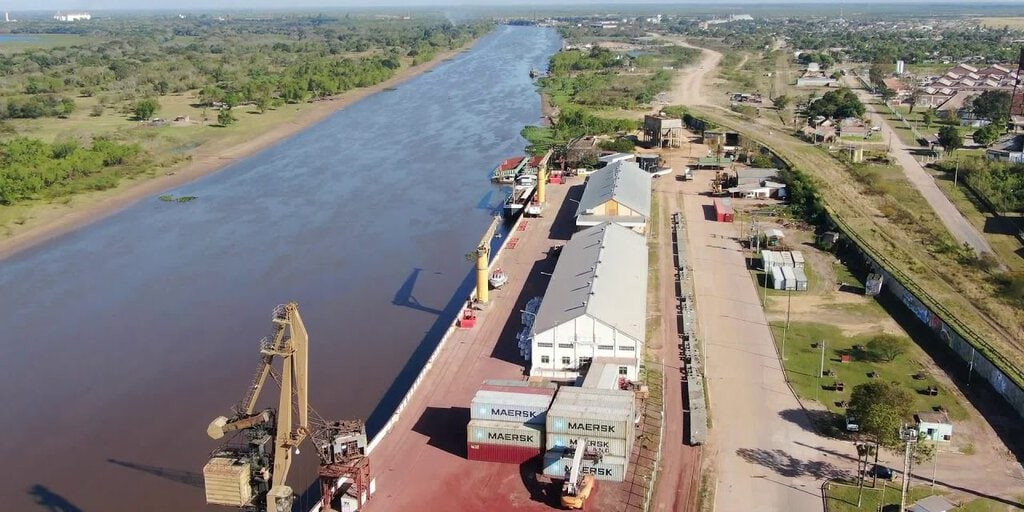 Bajante del río Paraná evidencia la crisis de infraestructura portuaria en Barranqueras