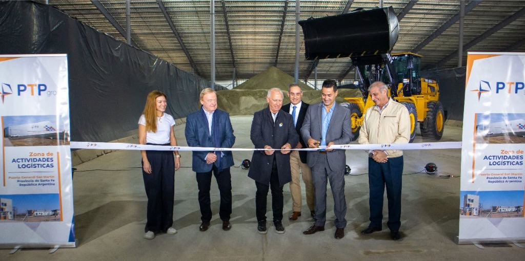 Inauguración de la Zona de Actividades Logísticas de PTP Group en Puerto General San Martín