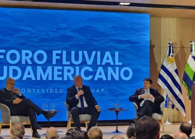 Foro Fluvial Sudamericano: Líderes regionales plantean nuevas estrategias para el desarrollo sostenible de las Hidrovías”