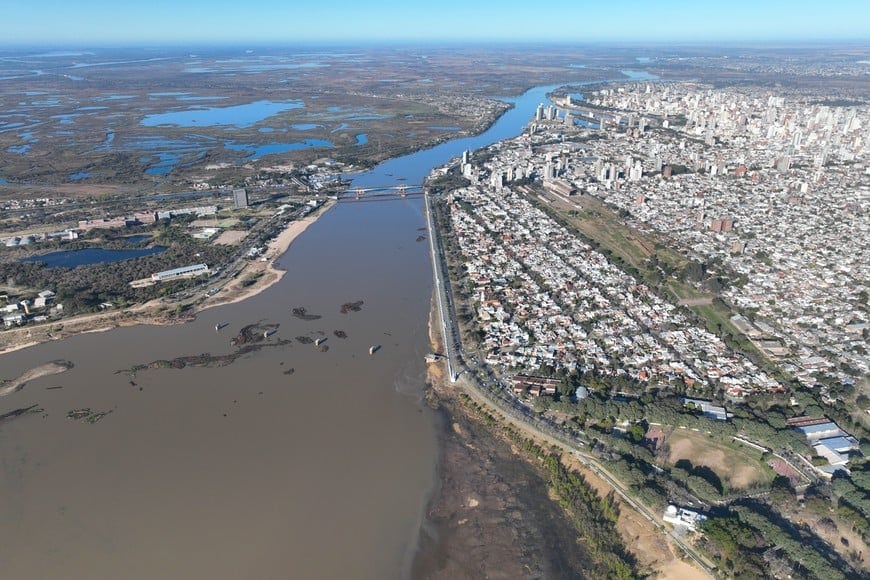 Nueva bajante del Paraná