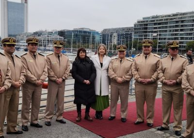 La Ministra de Seguridad presentó la modernización de la flota naval de Prefectura