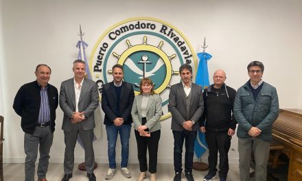 Funcionarios de la AGP visitan Comodoro Rivadavia en su recorrido por los puertos de Chubut