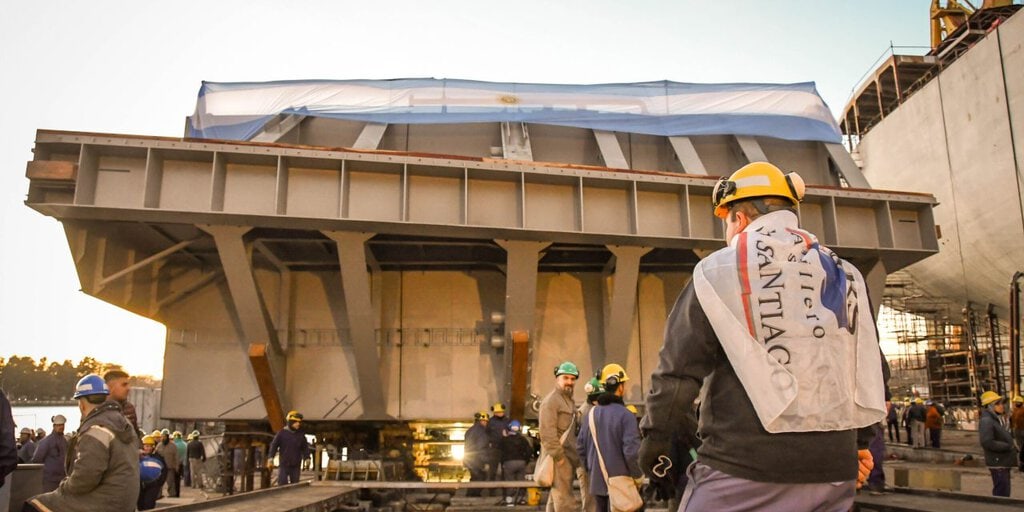 Trabajadores del Astillero Río Santiago denuncia asfixia económica a la Provincia de Buenos Aires