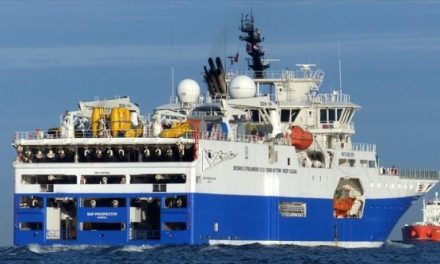 El Buque Sismográfico Prospector Llega al Puerto de Comodoro Rivadavia