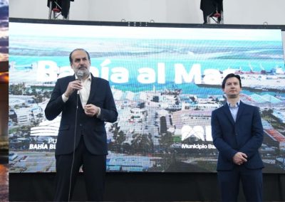 Susbielles presentó el proyecto “Bahía al mar” para integrar el Puerto con la comunidad