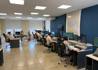 El Prefecto Nacional visitó las nuevas instalaciones del Centro de Control de Tráfico Río de la Plata