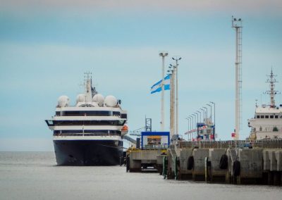 El inicio de la temporada de cruceros en Puerto Madryn bajo la incertidumbre de cancelaciones