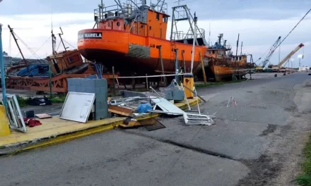 Accidente en el Puerto de Mar del Plata deja dos heridos en el Espigón 10