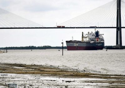 Bajante del Paraná limita la navegación de barcos con calado de 10 metros o más