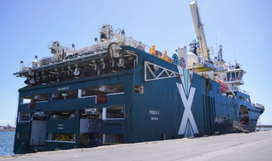 El Pxgeo2 llega al Puerto de Mar del Plata para iniciar una nueva etapa de exploración sísmica offshore