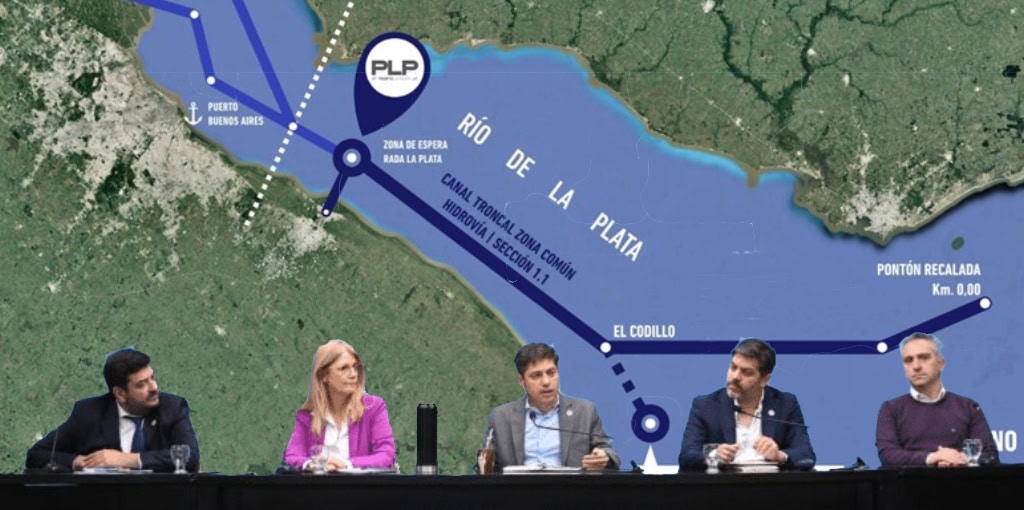 Axel Kicillof: La provincia de Buenos Aires quiere construir el Canal Magdalena