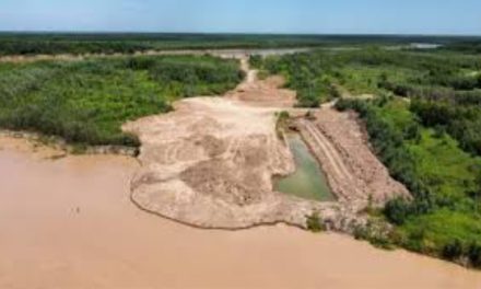 Avanzan las obras para reencauzar el Río Bermejo en Chaco