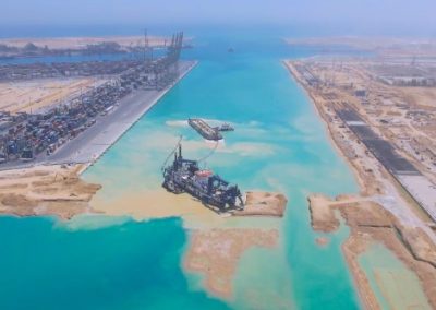 Van Oord finalizó el dragado del puerto de Ain Sokhna, impulsando la Zona Económica del Canal de Suez