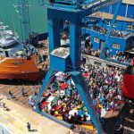 Astillero Contessi celebra su botadura número 150 con el pesquero “Leonilda” en Mar del Plata