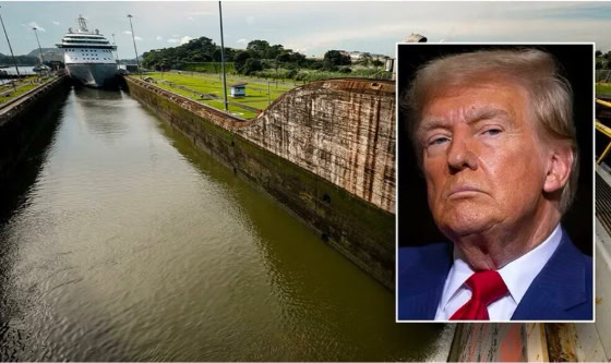 Donald Trump amenaza con retomar el control del Canal de Panamá