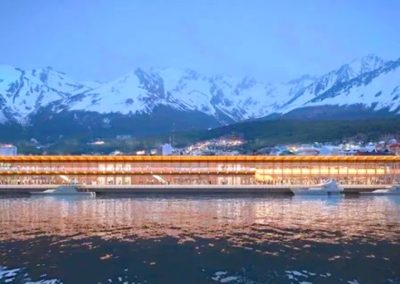 Ushuaia: presentan proyecto para una terminal de cruceros de clase mundial