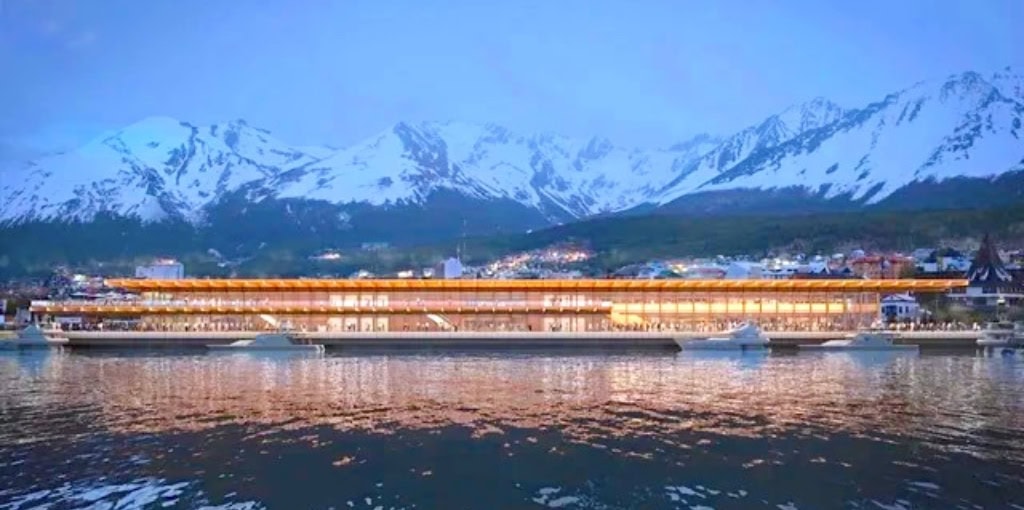 Ushuaia: presentan proyecto para una terminal de cruceros de clase mundial