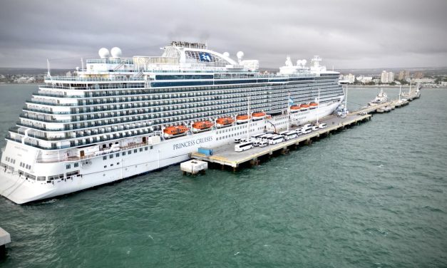 Puerto Madryn recibe al imponente Majestic Princess