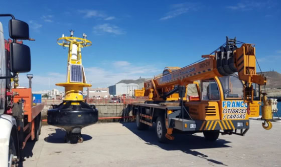 Puerto de Comodoro Rivadavia impulsa innovación con la botadura de la Boya Oceanográfica