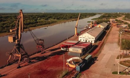 El Puerto de Barranqueras exporta la primera carga de carbón vegetal